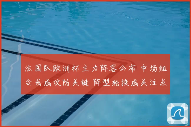 法国队欧洲杯主力阵容公布 中场组合或成攻防关键 阵型轮换成关注点