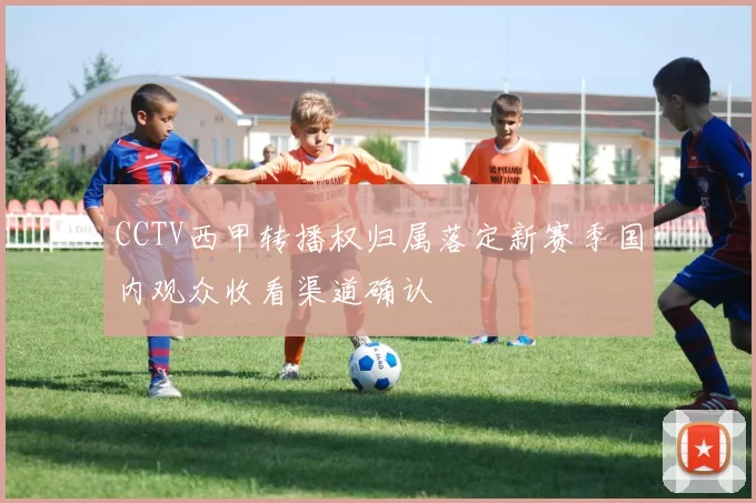 CCTV西甲转播权归属落定新赛季国内观众收看渠道确认
